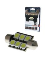 6 XSMD LED 36MM FESTOON - GREEN